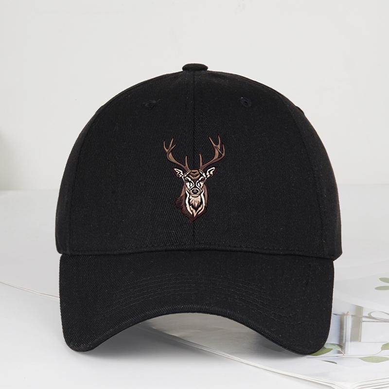Deer Head Print Baseball Cap Soft Comfortable Lightweight Breathable Adjustable Retro Outdoor Style Natural and Fashionable
Deer Head Print Baseball Cap Soft Comfortable Lightweight Breathable Adjustable Retro Outdoor Style Natural and Fashionable