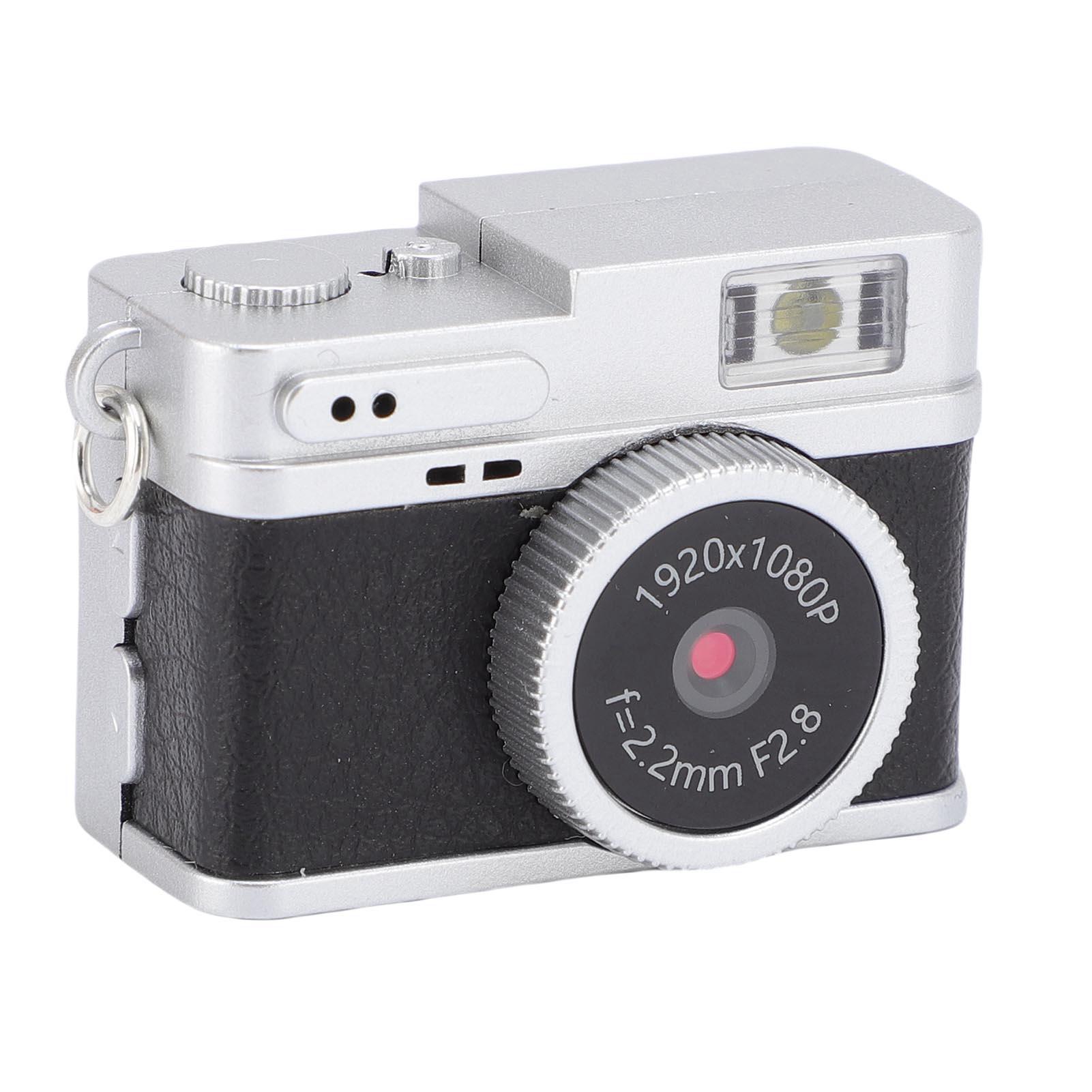 Vintage Camera with Keychain HD 1080P Video Recording Compact Digital Camera Necklace Accessory
Vintage Camera with Keychain HD 1080P Video Recording Compact Digital Camera Necklace Accessory