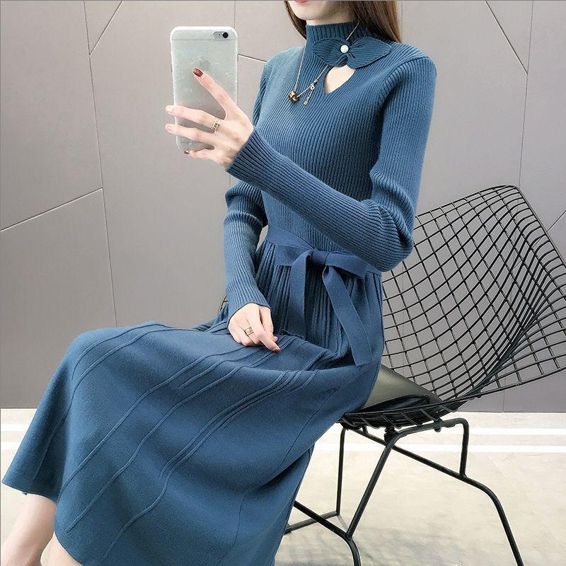 Cozy Thick Wool Knit Dress: Over-the-Knee Base Layer for Winter 2025 M - 95-105 lbs
Cozy Thick Wool Knit Dress: Over-the-Knee Base Layer for Winter 2025 M - 95-105 lbs
