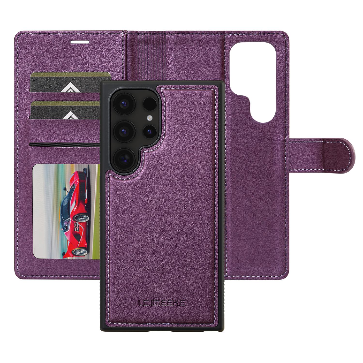 LC.IMEEKE L2 Series for Samsung Galaxy S25 Ultra Case PU Leather Wallet Detachable Magnetic Phone Cover Blue
LC.IMEEKE L2 Series for Samsung Galaxy S25 Ultra Case PU Leather Wallet Detachable Magnetic Phone Cover Blue