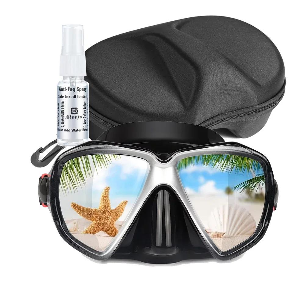Adult Diving Mask HD Swim Mask with Nose Cover ,With Anti-Fog Spray,Scuba Diving Goggles,Tempered Glass
Adult Diving Mask HD Swim Mask with Nose Cover ,With Anti-Fog Spray,Scuba Diving Goggles,Tempered Glass