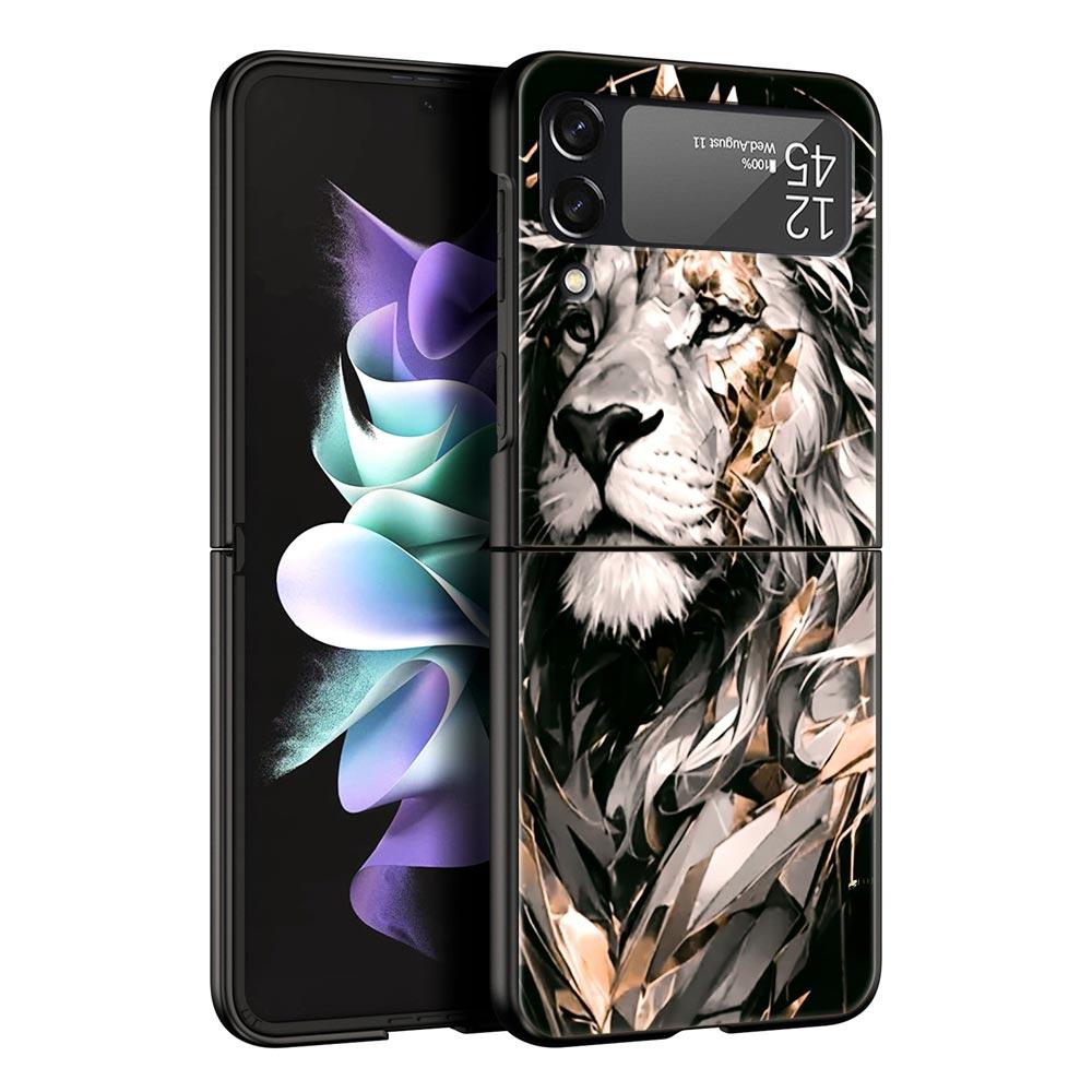 Двухцветный чехол для телефона Samsung Galaxy Z Flip 7 6 5 4 с узором крест и изображением льва, из твердого поликарбоната, Черная крышка для Galaxy Z Flip 3, Складной корпус Z Flip 6
Двухцветный чехол для телефона Samsung Galaxy Z Flip 7 6 5 4 с узором крест и изображением льва, из твердого поликарбоната, Черная крышка для Galaxy Z Flip 3, Складной корпус Z Flip 6