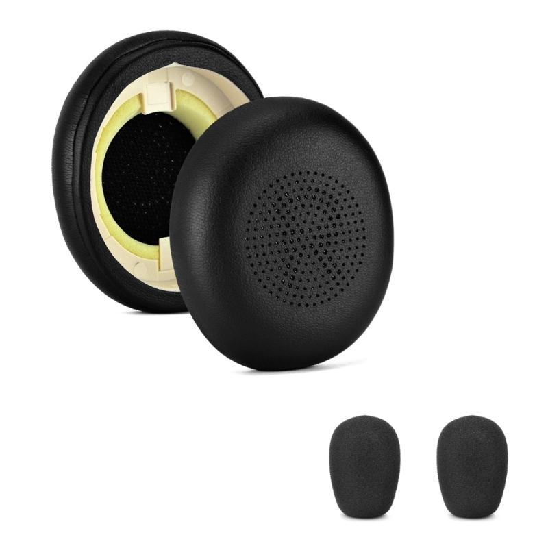 Protein Ear Pad And Mic Cover For Elite45h Evolve2 65UC Headsets Providing Superior Noise Isolation Better Sound Quality чёрный
Protein Ear Pad And Mic Cover For Elite45h Evolve2 65UC Headsets Providing Superior Noise Isolation Better Sound Quality чёрный
