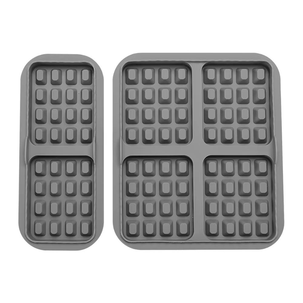 2Pcs Silicone Waffle Baking Mold Reusable Dual Basket Air Fryer Waffle Mould Square for Philips NA350/Tefal EY9018 сірий
2Pcs Silicone Waffle Baking Mold Reusable Dual Basket Air Fryer Waffle Mould Square for Philips NA350/Tefal EY9018 сірий