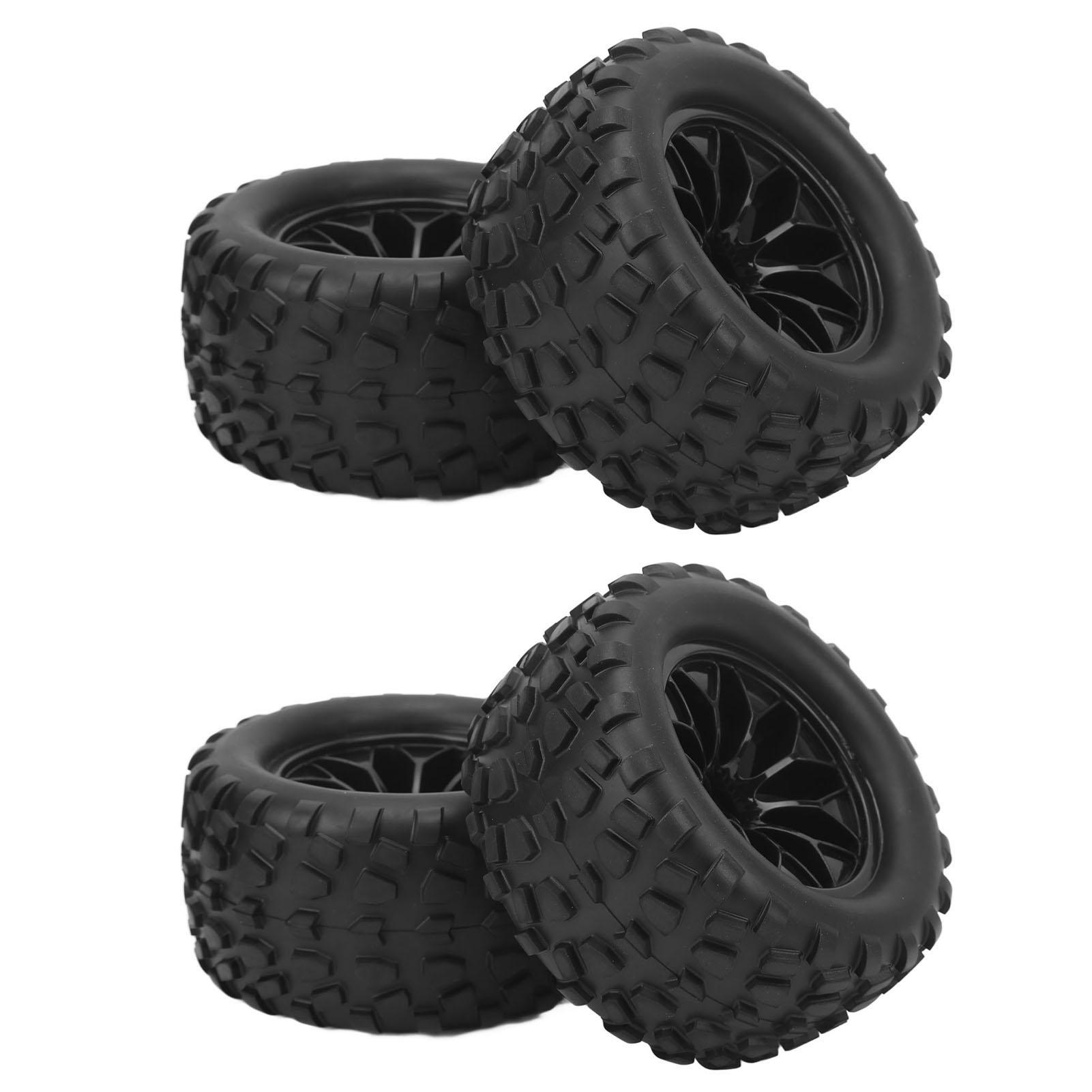 4 PCS RC Tires and Wheels RC Car Tires Replacement Rubber Tires Preglued for 1/10 RC Truck
4 PCS RC Tires and Wheels RC Car Tires Replacement Rubber Tires Preglued for 1/10 RC Truck