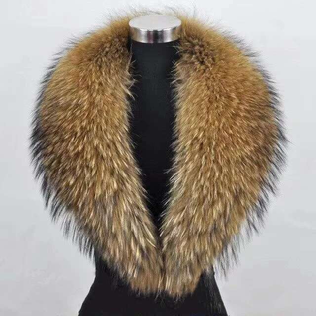 Natural Raccoon Fur Collar Scarf Genuine Fur Scarves Shawl Neck Warmer Fur Square Collar Women Long Scarf Winter Fox Fur collar 75CM
Natural Raccoon Fur Collar Scarf Genuine Fur Scarves Shawl Neck Warmer Fur Square Collar Women Long Scarf Winter Fox Fur collar 75CM