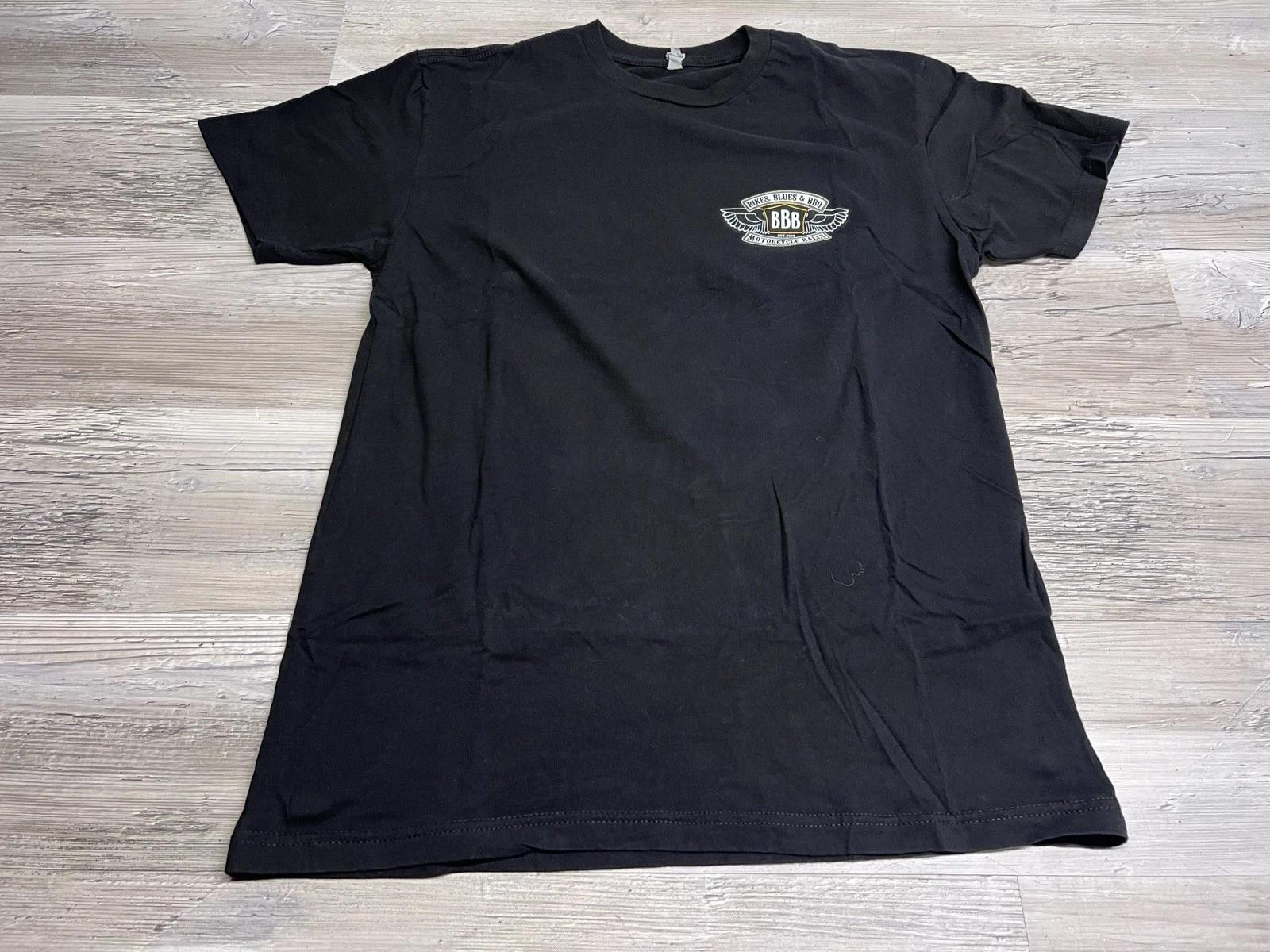 Vintage Biker Rally T-Shirt Bikes Blues BBQ Fayetteville Arkansas Black Size M 2XL
Vintage Biker Rally T-Shirt Bikes Blues BBQ Fayetteville Arkansas Black Size M 2XL