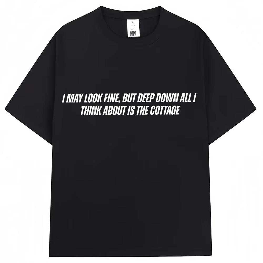 Heated Rivalry T Shirt I May Look Fine But Deep Down All I Thank about Is The Cottage T-shirts Men Women Loose Cotton S
Heated Rivalry T Shirt I May Look Fine But Deep Down All I Thank about Is The Cottage T-shirts Men Women Loose Cotton S