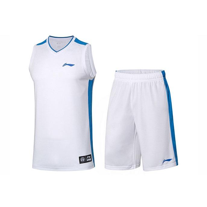 Баскетбольный комплект Li Ning Patchwork Color Block Design, мужская спортивная одежда, белый цвет AATP067-3 S
Баскетбольный комплект Li Ning Patchwork Color Block Design, мужская спортивная одежда, белый цвет AATP067-3 S