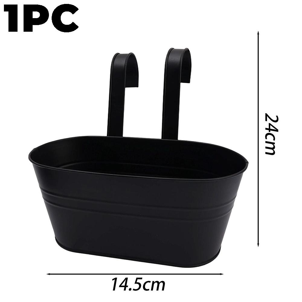 4/1PCS Railing Hanging Basket Pot for Garden Fence Balcony Iron Bucket Planter Flower Pots with Detachable Hooks Drainage Holes чёрный
4/1PCS Railing Hanging Basket Pot for Garden Fence Balcony Iron Bucket Planter Flower Pots with Detachable Hooks Drainage Holes чёрный