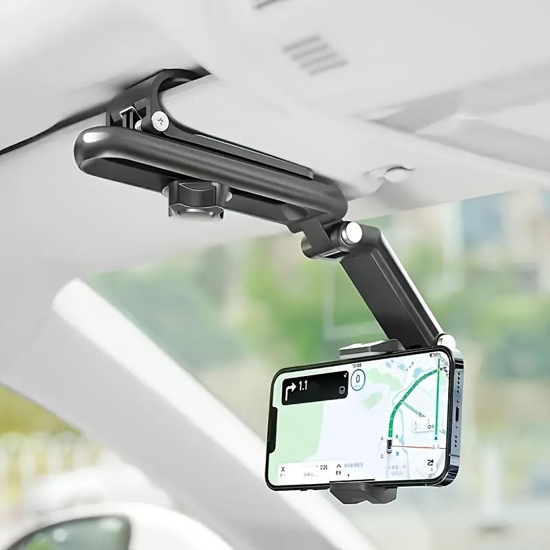 Прочный вращающийся на 1080° солнцезащитный козырек 1 шт. Автомобильный держатель для телефона - Регулируемое крепление из АБС-материала для использования в спальне, кухне и автомобиле чёрный
Прочный вращающийся на 1080° солнцезащитный козырек 1 шт. Автомобильный держатель для телефона - Регулируемое крепление из АБС-материала для использования в спальне, кухне и автомобиле чёрный