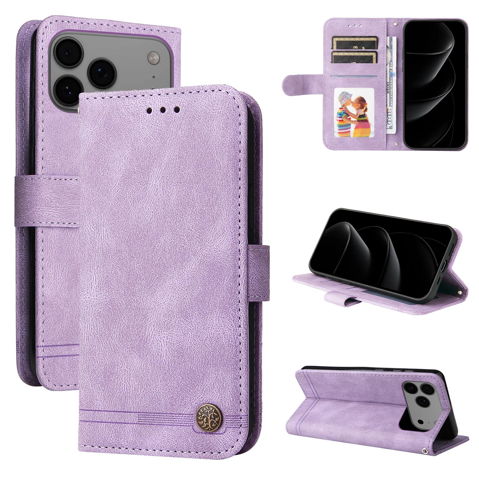 For iPhone 17 Pro Max Leather Wallet Cases Skin Touch Phone Cover Stand with Strap Brown
For iPhone 17 Pro Max Leather Wallet Cases Skin Touch Phone Cover Stand with Strap Brown