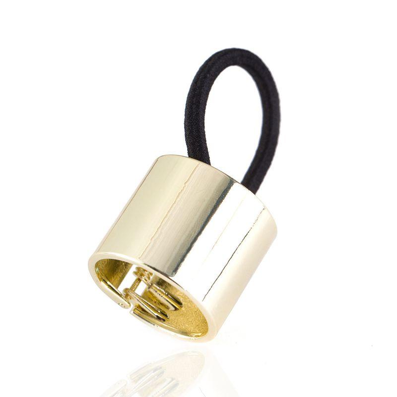 European and American Cylindrical Hair Rope Alloy Head Accessories Hair Band Gold
European and American Cylindrical Hair Rope Alloy Head Accessories Hair Band Gold