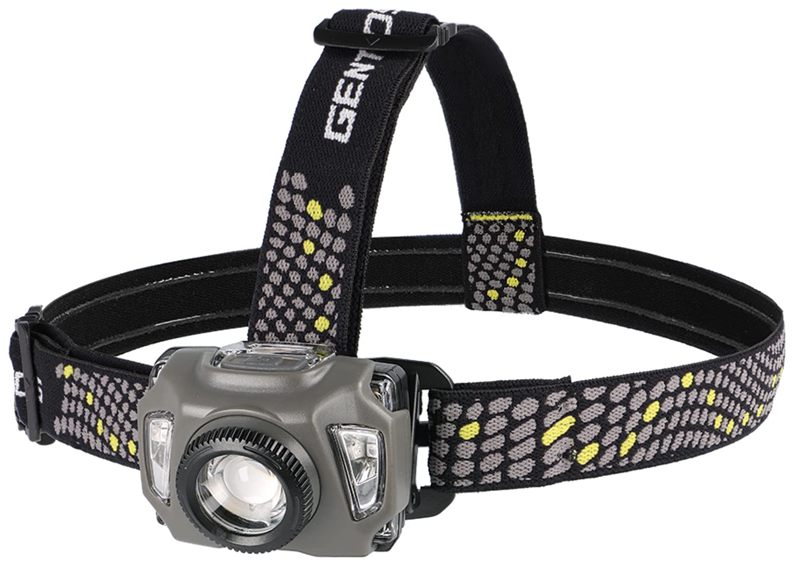 GENTOS LED Headlight 380 lighting 3 Використовує 3 батареї AAA або спеціальну акумуляторну батарею Axley [Яскравість люмен/Практична чорний
GENTOS LED Headlight 380 lighting 3 Використовує 3 батареї AAA або спеціальну акумуляторну батарею Axley [Яскравість люмен/Практична чорний