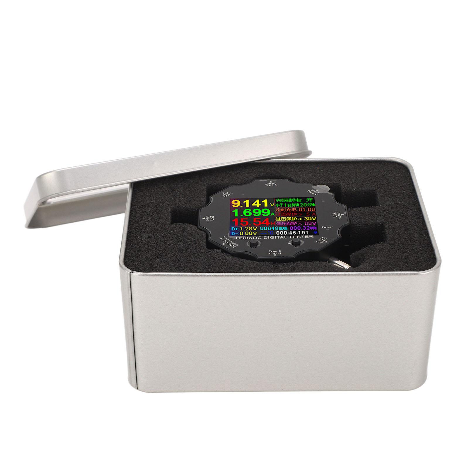 USB Tester 65W Bluetooth Digital Voltage Current Power Resistance Capacity USB Power Meter 3.632V
USB Tester 65W Bluetooth Digital Voltage Current Power Resistance Capacity USB Power Meter 3.632V