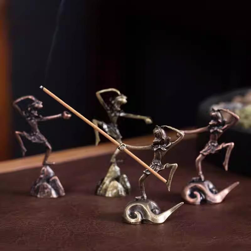 Скидка для новичков: Сунь Укун Античная бронза Подставка для благовоний - Подставка и основа для спиралей
Скидка для новичков: Сунь Укун Античная бронза Подставка для благовоний - Подставка и основа для спиралей