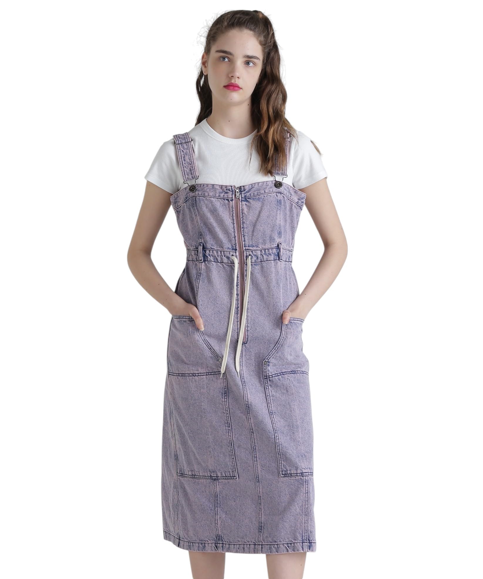 Avirex Belt Print Denim Jumper Skirt Women s M 090 Pink 783-5116605
Avirex Belt Print Denim Jumper Skirt Women s M 090 Pink 783-5116605