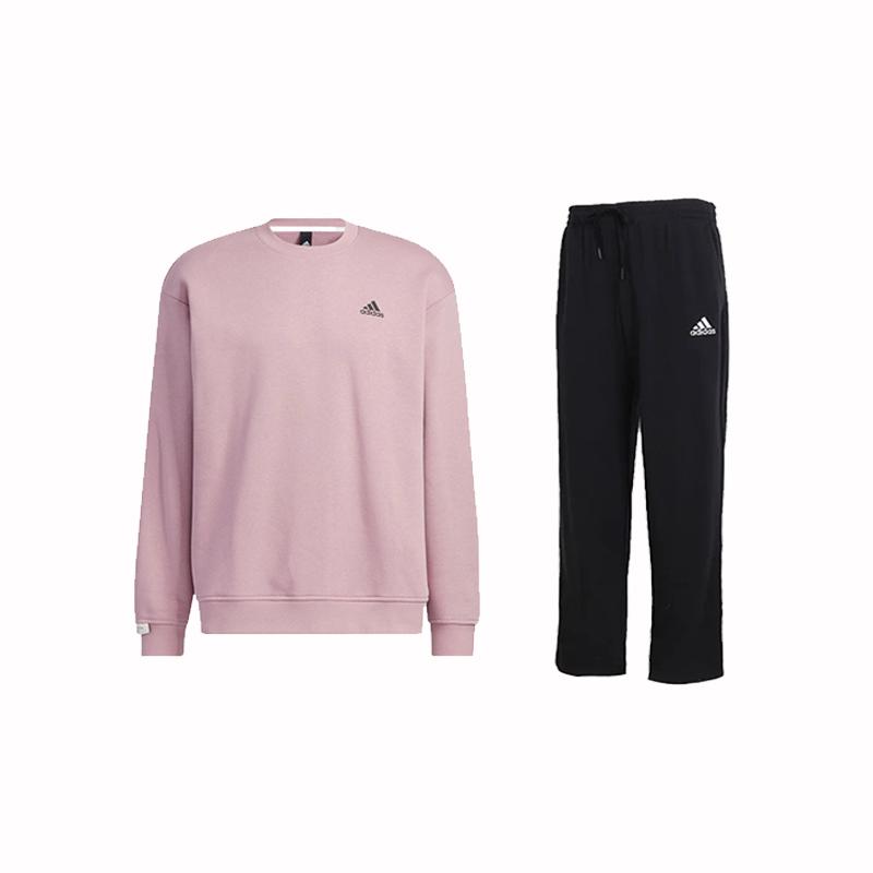 Adidas Solid Color Logo Print Round Neck Pullover Long Sleeve Sweatshirt And Drawstring Long Pants Casual Sports Set Men sets IB2715+GK9273 L
Adidas Solid Color Logo Print Round Neck Pullover Long Sleeve Sweatshirt And Drawstring Long Pants Casual Sports Set Men sets IB2715+GK9273 L