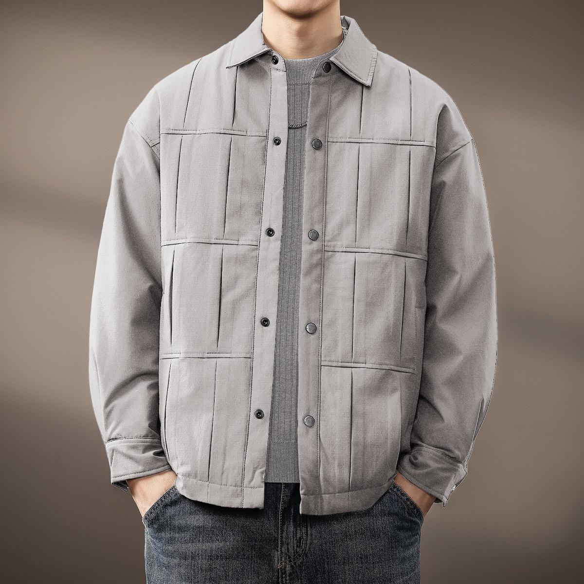 2025 Men s Retro Lightweight Down Jacket - Casual Warmth with 90% White Duck Down 2XL for 85-95 kg сірий колір
2025 Men s Retro Lightweight Down Jacket - Casual Warmth with 90% White Duck Down 2XL for 85-95 kg сірий колір