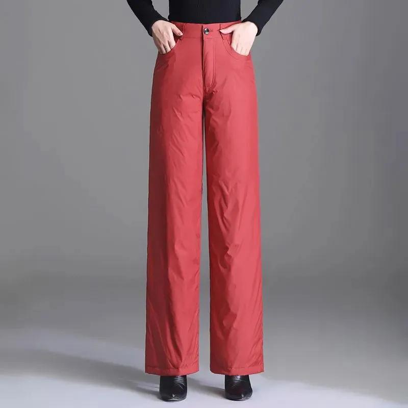 Зимние брюки с высокой талией из хлопка, широкие брюки, женские, повседневные, утолщенные, пушистые, мешковатые, зимние, теплые, ветрозащитные, прямые XL красный
Зимние брюки с высокой талией из хлопка, широкие брюки, женские, повседневные, утолщенные, пушистые, мешковатые, зимние, теплые, ветрозащитные, прямые XL красный