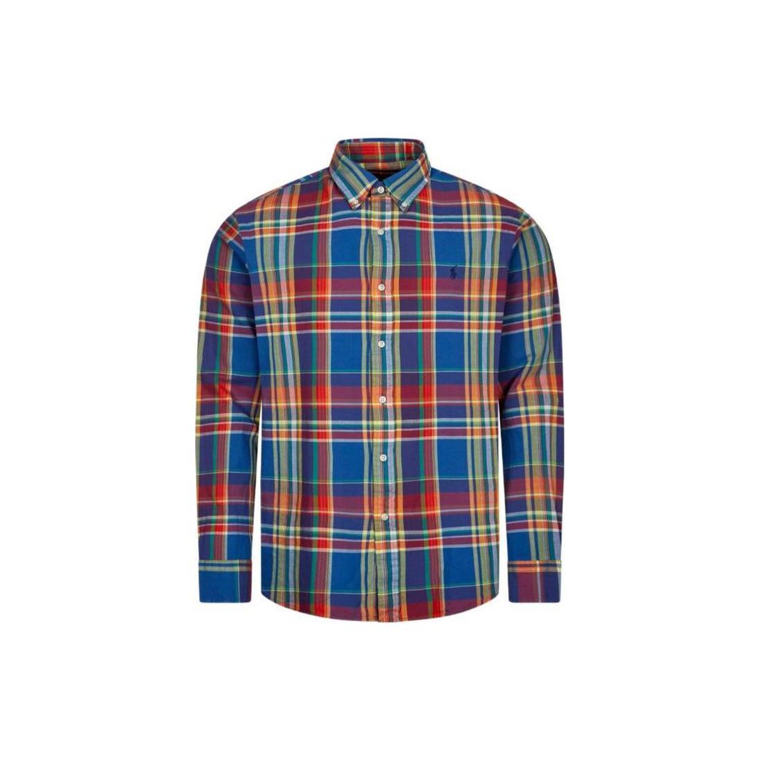 Polo Ralph Lauren Striped Plaid Logo Pointed Collar Long Sleeve Shirt Men Shirts Multicolor 710937992-002 L
Polo Ralph Lauren Striped Plaid Logo Pointed Collar Long Sleeve Shirt Men Shirts Multicolor 710937992-002 L