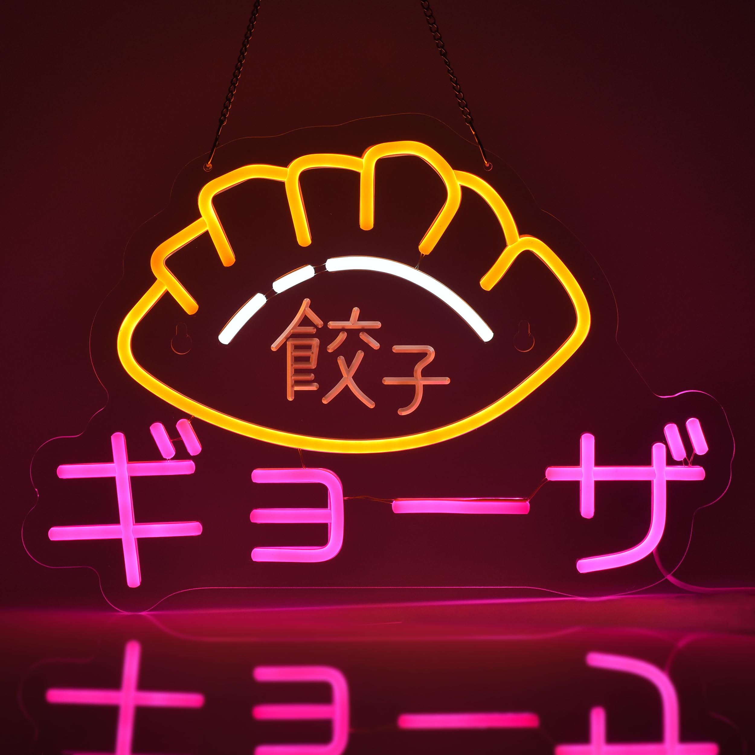 JOMOBUTY Gyoza Neon Dimmable LED Gyoza Neon Light Store Store Gyoza Shop Japanese Party Store Gyoza Neon Tube USB Powered Sign, Multilevel
JOMOBUTY Gyoza Neon Dimmable LED Gyoza Neon Light Store Store Gyoza Shop Japanese Party Store Gyoza Neon Tube USB Powered Sign, Multilevel
