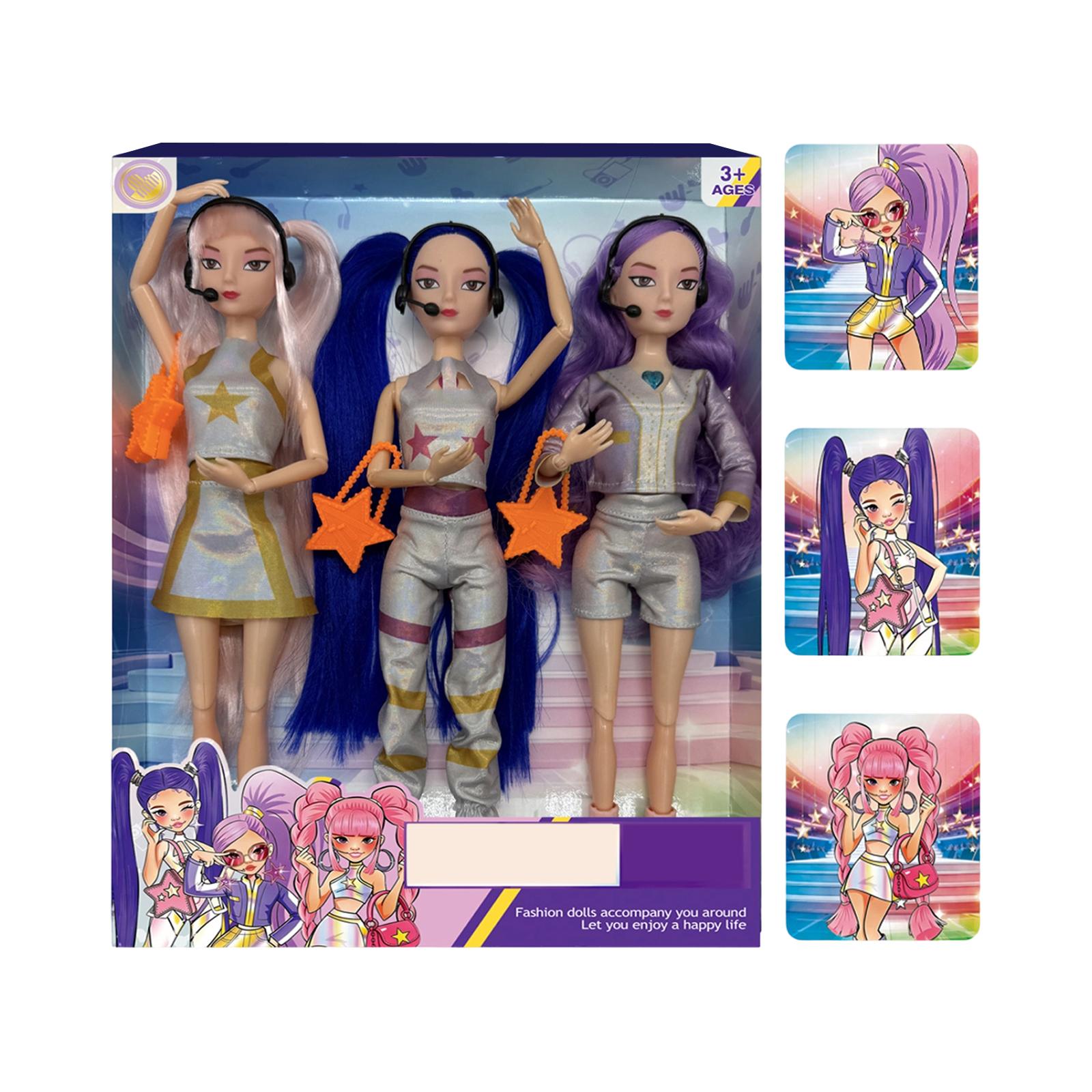 11.5-inch Articulated Single-figure Girl Group Fashion Doll (standard Model) One Size
11.5-inch Articulated Single-figure Girl Group Fashion Doll (standard Model) One Size