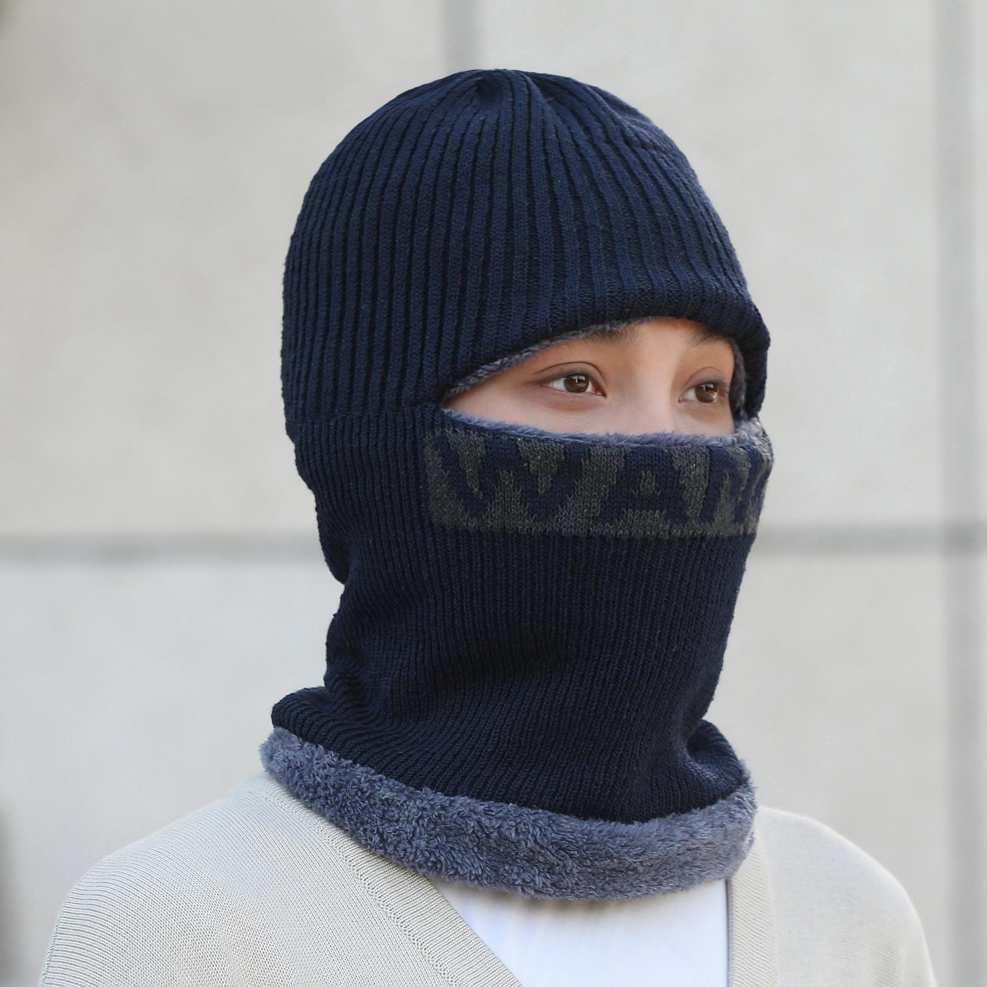 Мужская и женская цельная вязаная шапка из бархата для езды на велосипеде на открытом воздухе и для тепла зимой
Мужская и женская цельная вязаная шапка из бархата для езды на велосипеде на открытом воздухе и для тепла зимой