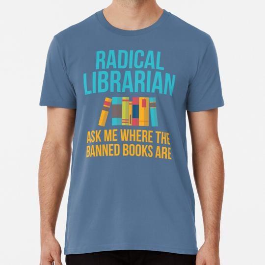 Radical Librarian Ask Me Where Banned Books Are S to 5XL Made in USA TShirt Unisex T-Shirt XXL
Radical Librarian Ask Me Where Banned Books Are S to 5XL Made in USA TShirt Unisex T-Shirt XXL