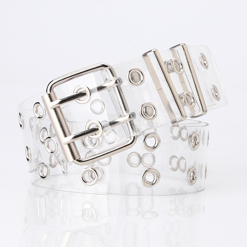 Modern Transparent Pvc Belt With Iron Buckle For Street Fashion Style 768,105cm
Modern Transparent Pvc Belt With Iron Buckle For Street Fashion Style 768,105cm
