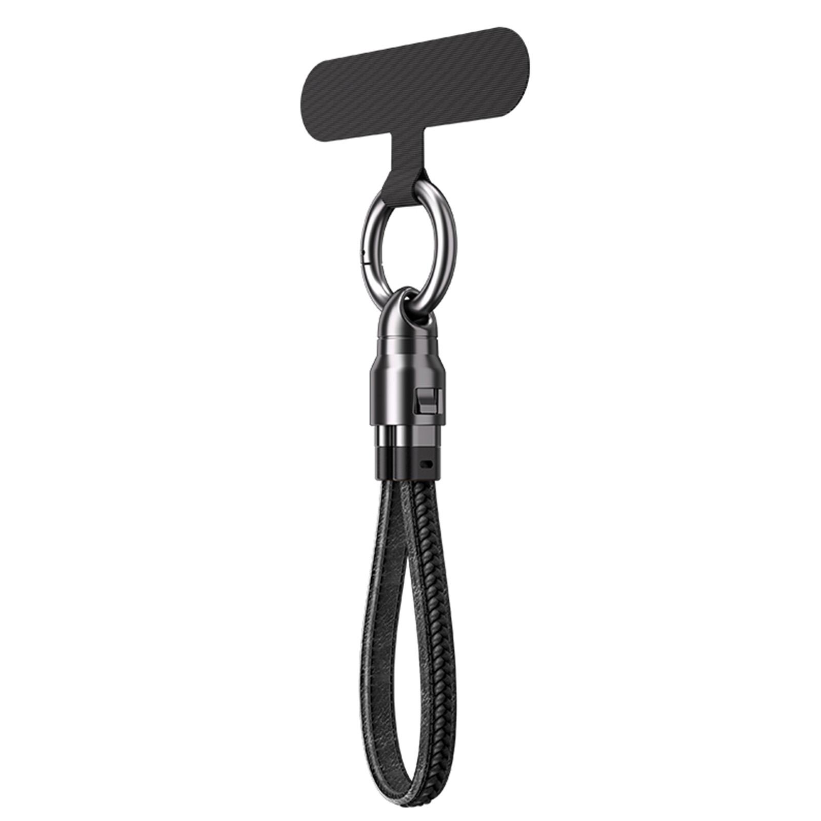 PD240W Keychain Fast Charging Cable 2 in 1, 240W Type C to Type C Braided Cable with Smart Chip, Portable Charging Cord чорний
PD240W Keychain Fast Charging Cable 2 in 1, 240W Type C to Type C Braided Cable with Smart Chip, Portable Charging Cord чорний