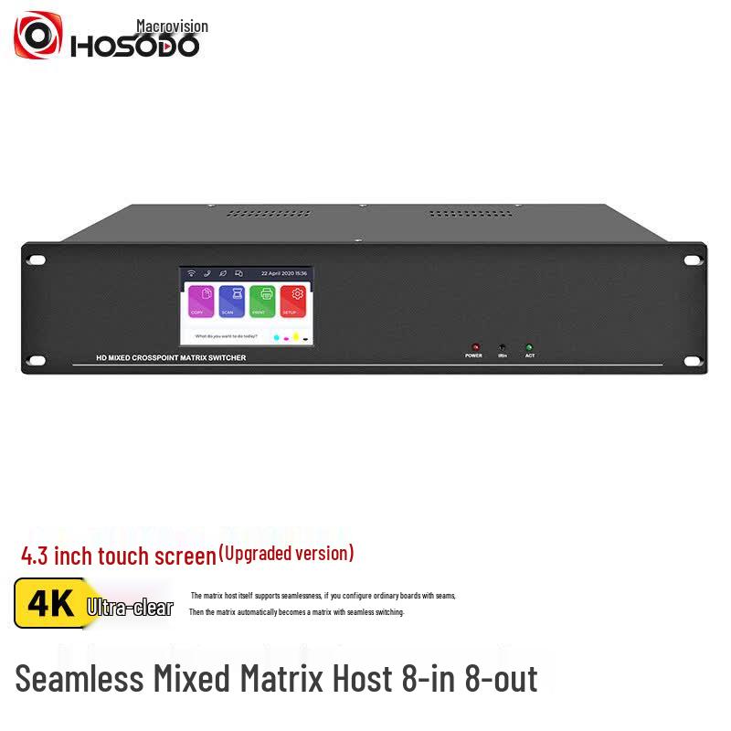 Hongshidai HSD-AV-HDVI-08 Modular HD Matrix Switcher System (CN version)
Hongshidai HSD-AV-HDVI-08 Modular HD Matrix Switcher System (CN version)