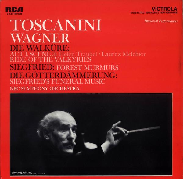 LP Record ARTURO TOSCANINI NBC SYMPHONY ORCH Wagner Die Walkure Siegfried Got VICS1316 RCA US Classical Used
LP Record ARTURO TOSCANINI NBC SYMPHONY ORCH Wagner Die Walkure Siegfried Got VICS1316 RCA US Classical Used