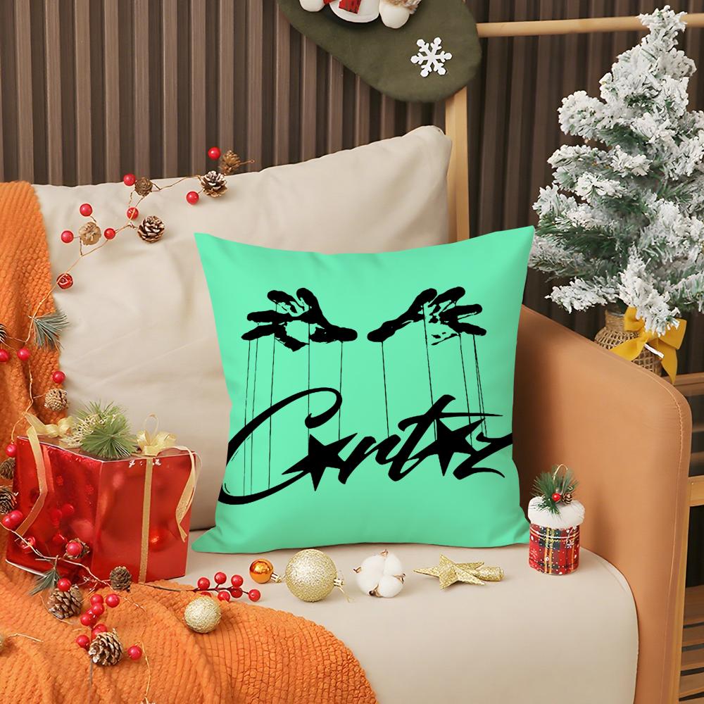 Rebellious Spirit CCorteiz Logo Pillow Case Printing Pillowcase Living Room Sofa Cushion Cover Bedroom Room Decor 30X30cm
Rebellious Spirit CCorteiz Logo Pillow Case Printing Pillowcase Living Room Sofa Cushion Cover Bedroom Room Decor 30X30cm