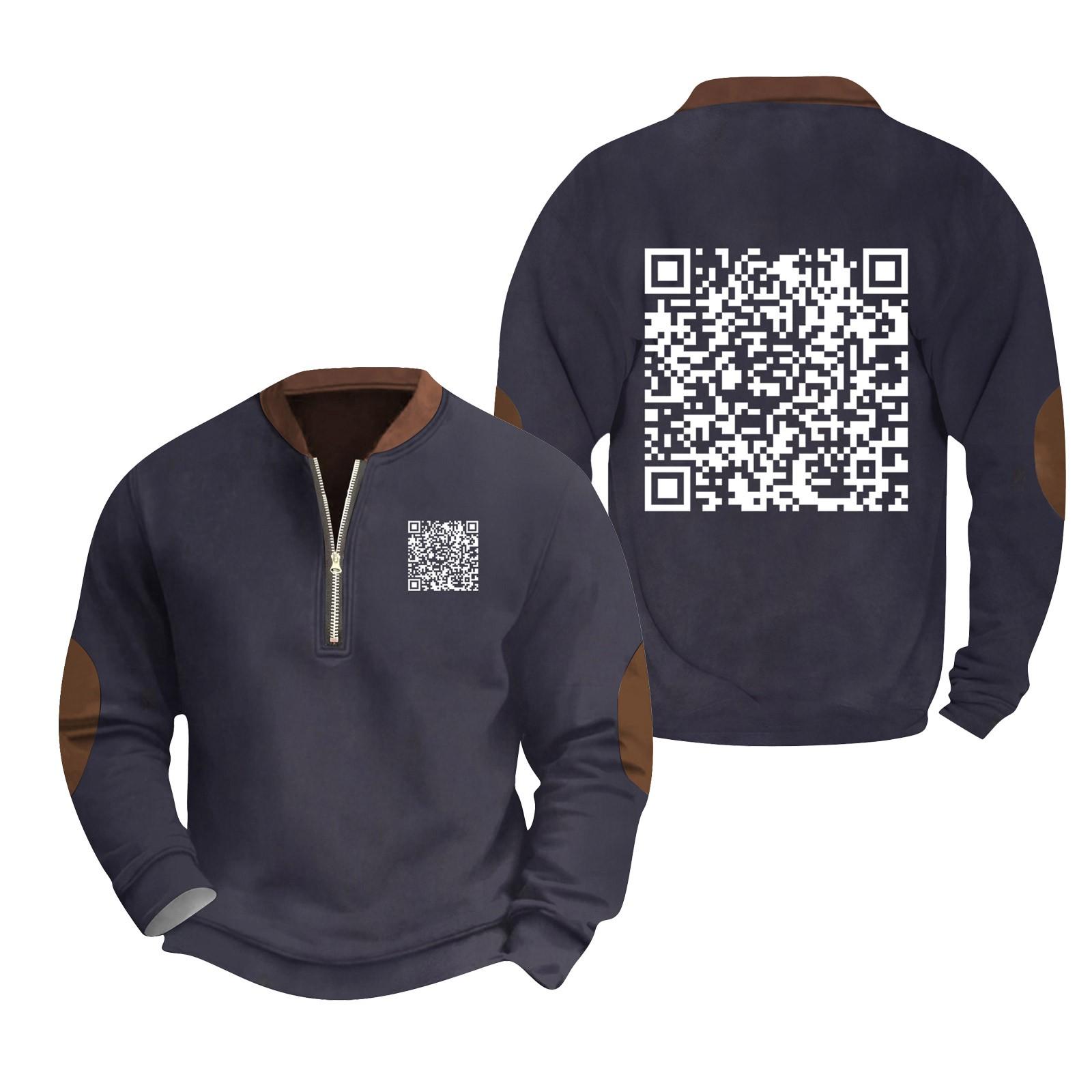 Мужская модная повседневная толстовка с капюшоном, свободным длинным рукавом и воротником-молнией с забавным принтом XL
Мужская модная повседневная толстовка с капюшоном, свободным длинным рукавом и воротником-молнией с забавным принтом XL