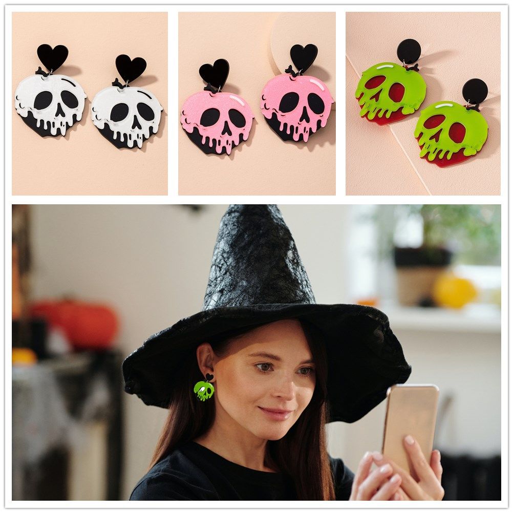 1 пара Забавная вечеринка Ювелирные изделия Мода Хип-хоп Акриловый череп Голова Серьги Хэллоуин Серьги Сердце
1 пара Забавная вечеринка Ювелирные изделия Мода Хип-хоп Акриловый череп Голова Серьги Хэллоуин Серьги Сердце