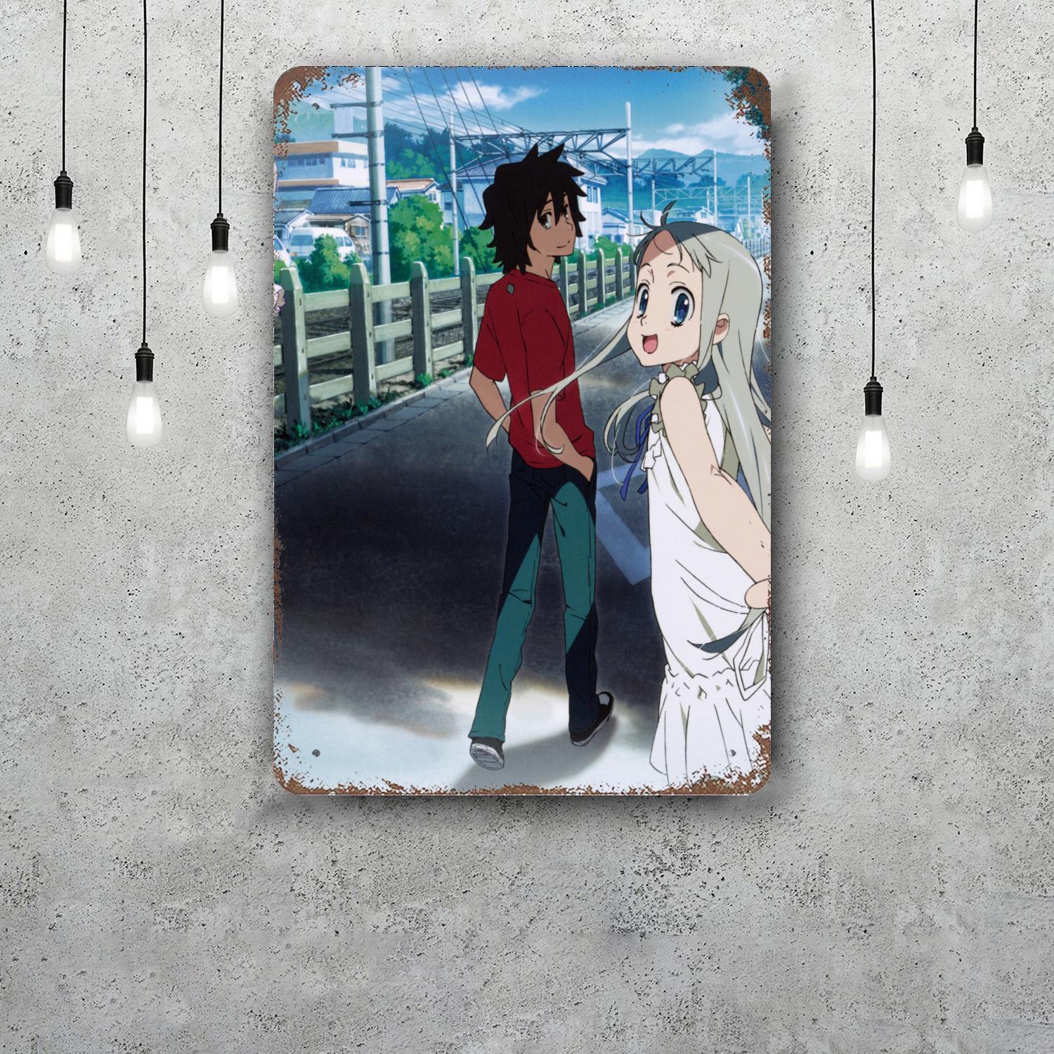 ano hana manga cartoon Metal Signs wall decor Vintage Tin Signs Captain Metal Poster Decor for Bar Pub Club Wall Decoration 20x30cm(7.8x11.8inch)
ano hana manga cartoon Metal Signs wall decor Vintage Tin Signs Captain Metal Poster Decor for Bar Pub Club Wall Decoration 20x30cm(7.8x11.8inch)