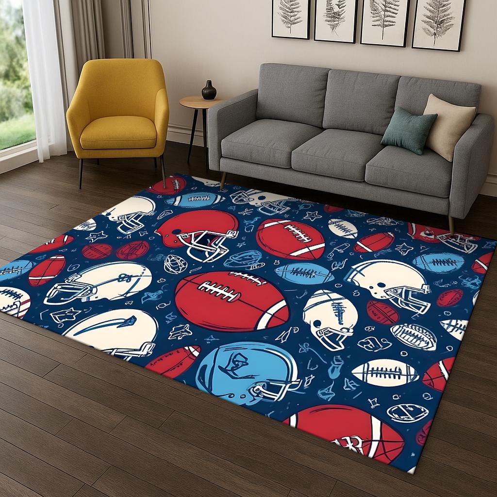 3D Rugby Field Rugby Tappeto da calcio americano Tappeto per camera da letto Soggiorno Divano Zerbino Decor 40x60cm
3D Rugby Field Rugby Tappeto da calcio americano Tappeto per camera da letto Soggiorno Divano Zerbino Decor 40x60cm