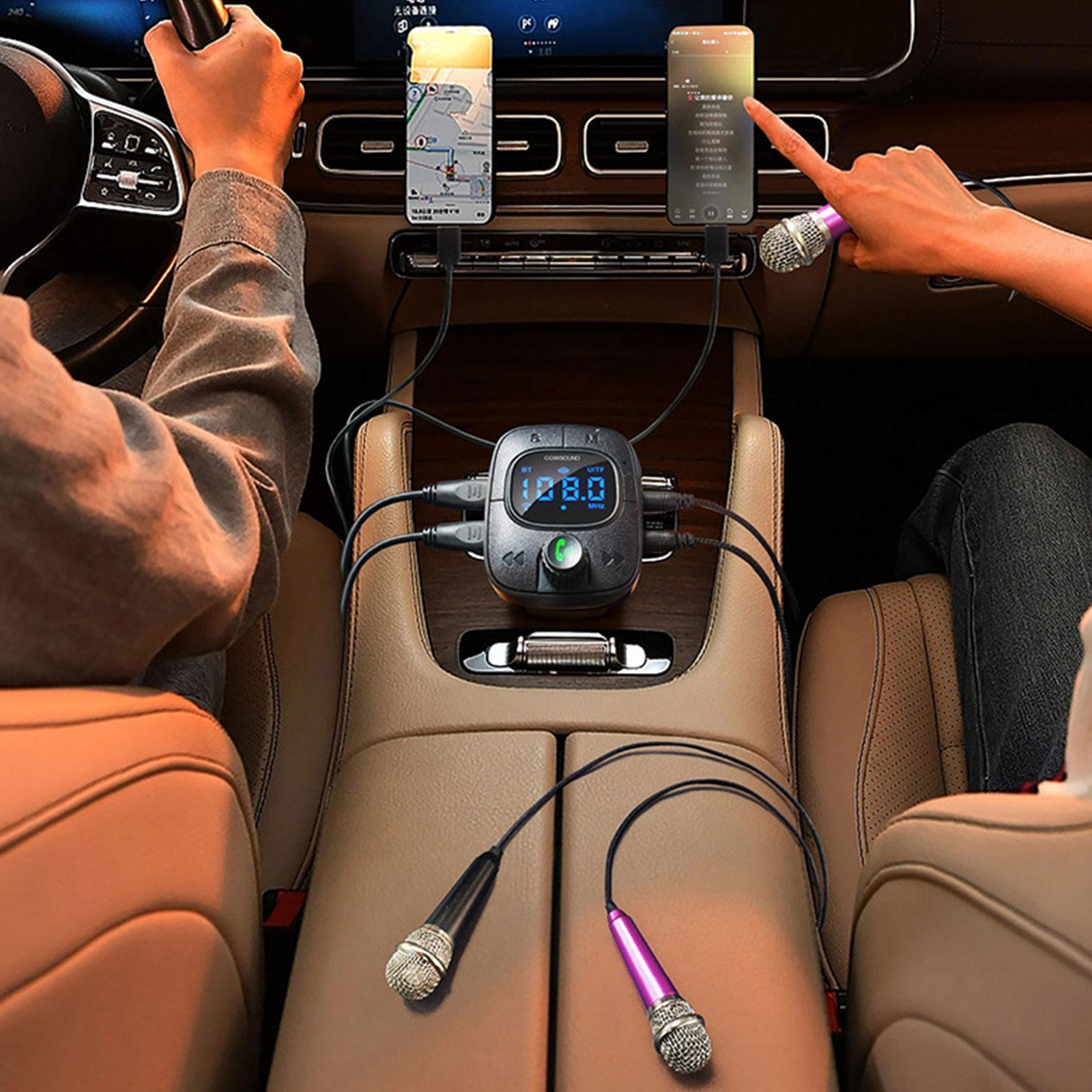 Звонок без помощи рук Автомобильная зарядка Беспроводной Bluetooth-совместимый FM-передатчик Радиоприемник Mp3-адаптер USB-зарядка
Звонок без помощи рук Автомобильная зарядка Беспроводной Bluetooth-совместимый FM-передатчик Радиоприемник Mp3-адаптер USB-зарядка