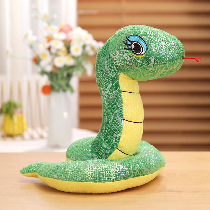 Mascot Sequins Snake Plush Toy Dolls Room Decoration Children Gift Cotton Pp зелёный
Mascot Sequins Snake Plush Toy Dolls Room Decoration Children Gift Cotton Pp зелёный