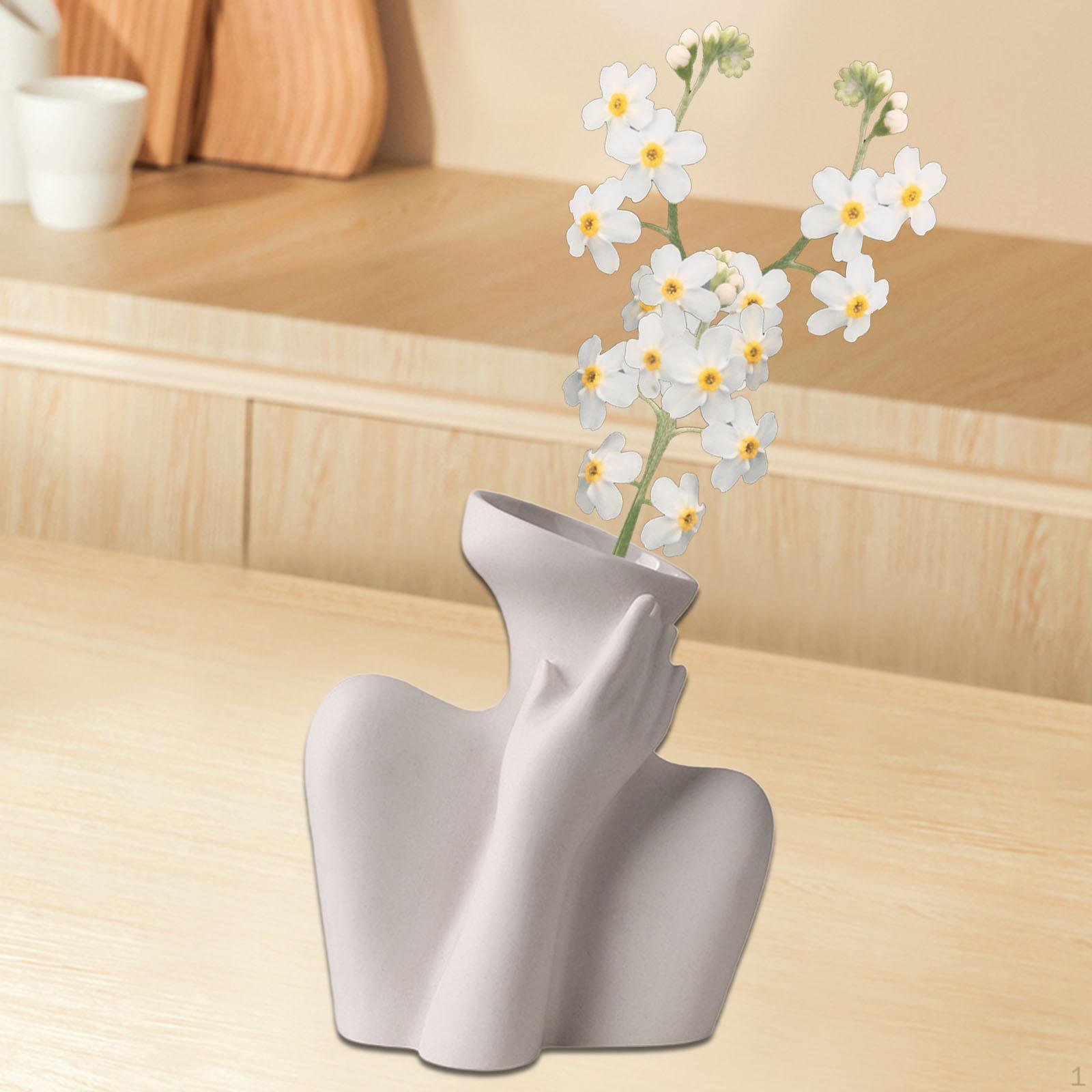 Керамическая ваза для цветов, настольная настольная кашпо, держатель для растений в помещении White Caress Neck
Керамическая ваза для цветов, настольная настольная кашпо, держатель для растений в помещении White Caress Neck