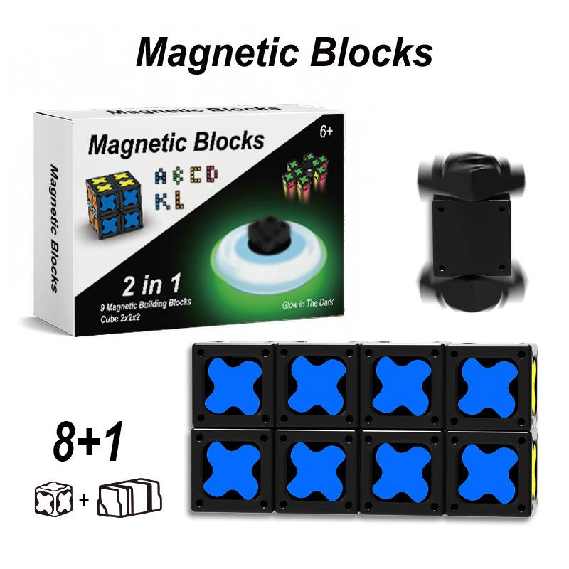 Diy Versatile Magnetic Cube Construction Blocks Luminous Fidgeting Spinner Roller Fingertip Spinning Top Tip Edc Counter Stress Ease Toy
Diy Versatile Magnetic Cube Construction Blocks Luminous Fidgeting Spinner Roller Fingertip Spinning Top Tip Edc Counter Stress Ease Toy