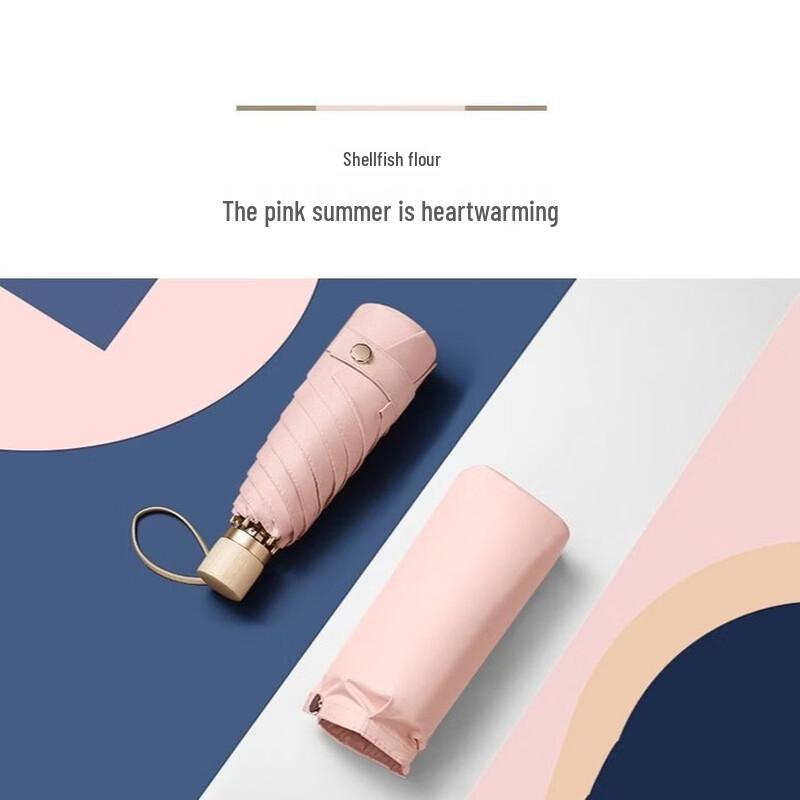 Li Shen Log Handle Folding Parasol One Size
Li Shen Log Handle Folding Parasol One Size