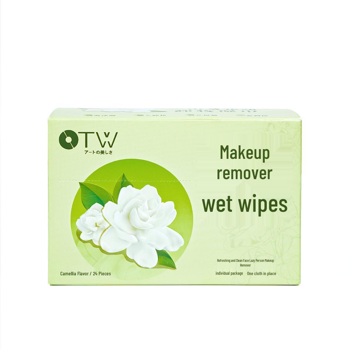 OTW Camellia Makeup Remover Wipes - 24 Count; Gentle, Non-Irritating Deep Cleanser for Eyes, Lips, Face, Individually Packaged
OTW Camellia Makeup Remover Wipes - 24 Count; Gentle, Non-Irritating Deep Cleanser for Eyes, Lips, Face, Individually Packaged
