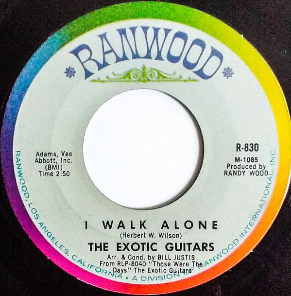 7inch Record EXOTIC GUITARS I Walk Alone Twilight Time 830 Ranwood 1968 US Soundtracks Musicals Used
7inch Record EXOTIC GUITARS I Walk Alone Twilight Time 830 Ranwood 1968 US Soundtracks Musicals Used
