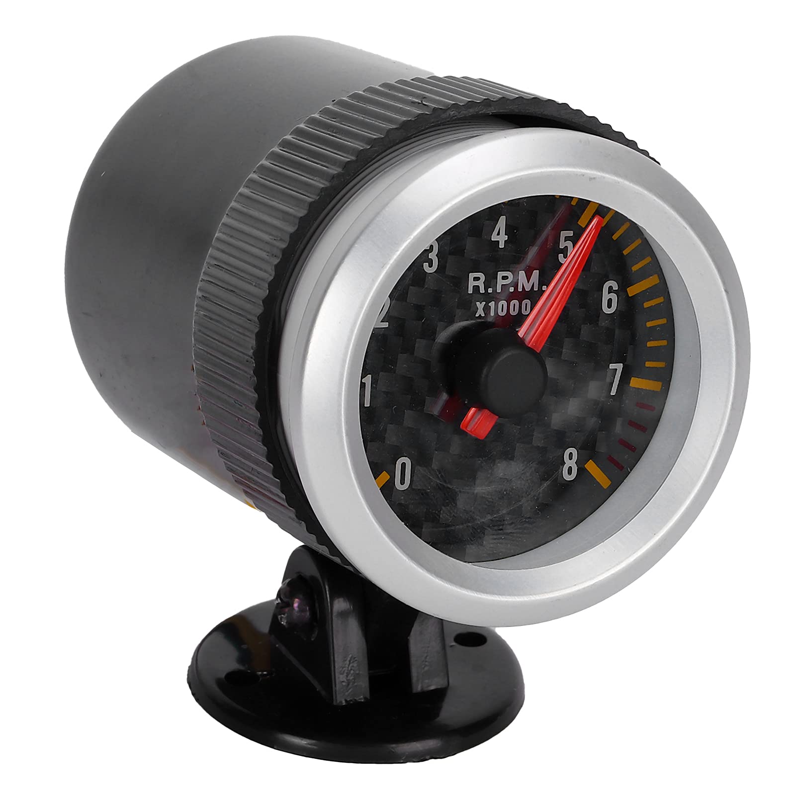 RANNYY Tachometer, 52mm/2.05in 0‑8000 RPM Carbon Fiber Panel Pointer Universal (For 4 6 8 Cylinder Engines) SUV normal
RANNYY Tachometer, 52mm/2.05in 0‑8000 RPM Carbon Fiber Panel Pointer Universal (For 4 6 8 Cylinder Engines) SUV normal