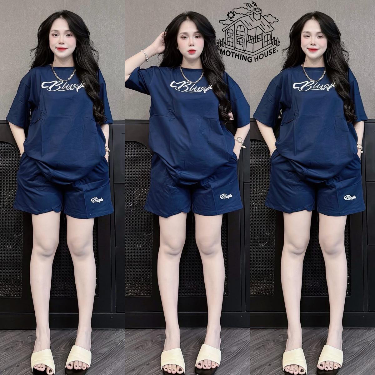 Southeast Asia Summer Women s Casual Sportswear Set: American Style Short Sleeve & Shorts for Students, Running, Loose Fit One Size, Embroidery, No Pockets темно-синий
Southeast Asia Summer Women s Casual Sportswear Set: American Style Short Sleeve & Shorts for Students, Running, Loose Fit One Size, Embroidery, No Pockets темно-синий
