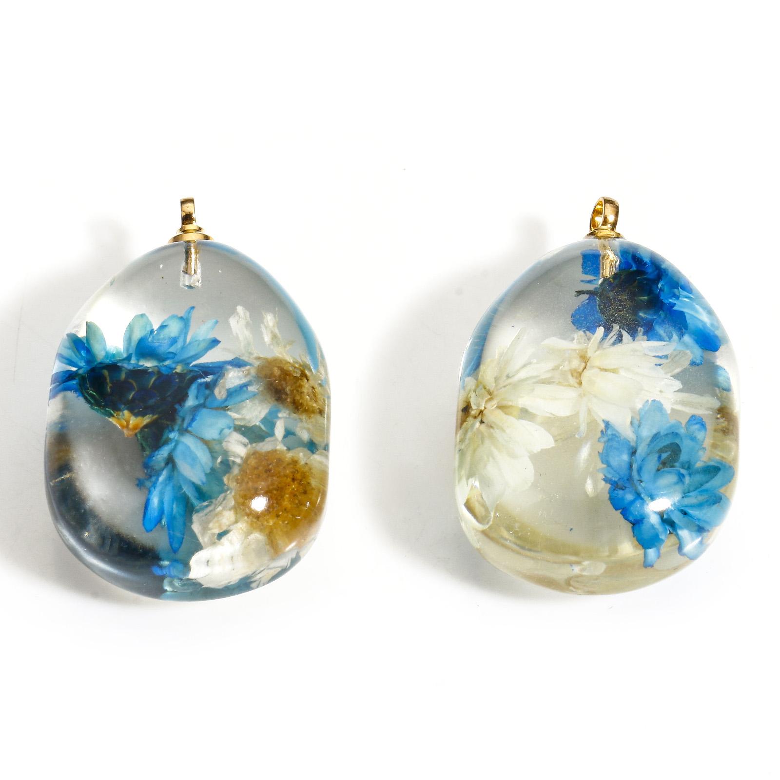 2 PCs Resin Flower Charms Multicolor Daisy Flower Drop Pendants Handmade Fashion Jewelry Making Accessories 25mm x 16mm синий
2 PCs Resin Flower Charms Multicolor Daisy Flower Drop Pendants Handmade Fashion Jewelry Making Accessories 25mm x 16mm синий