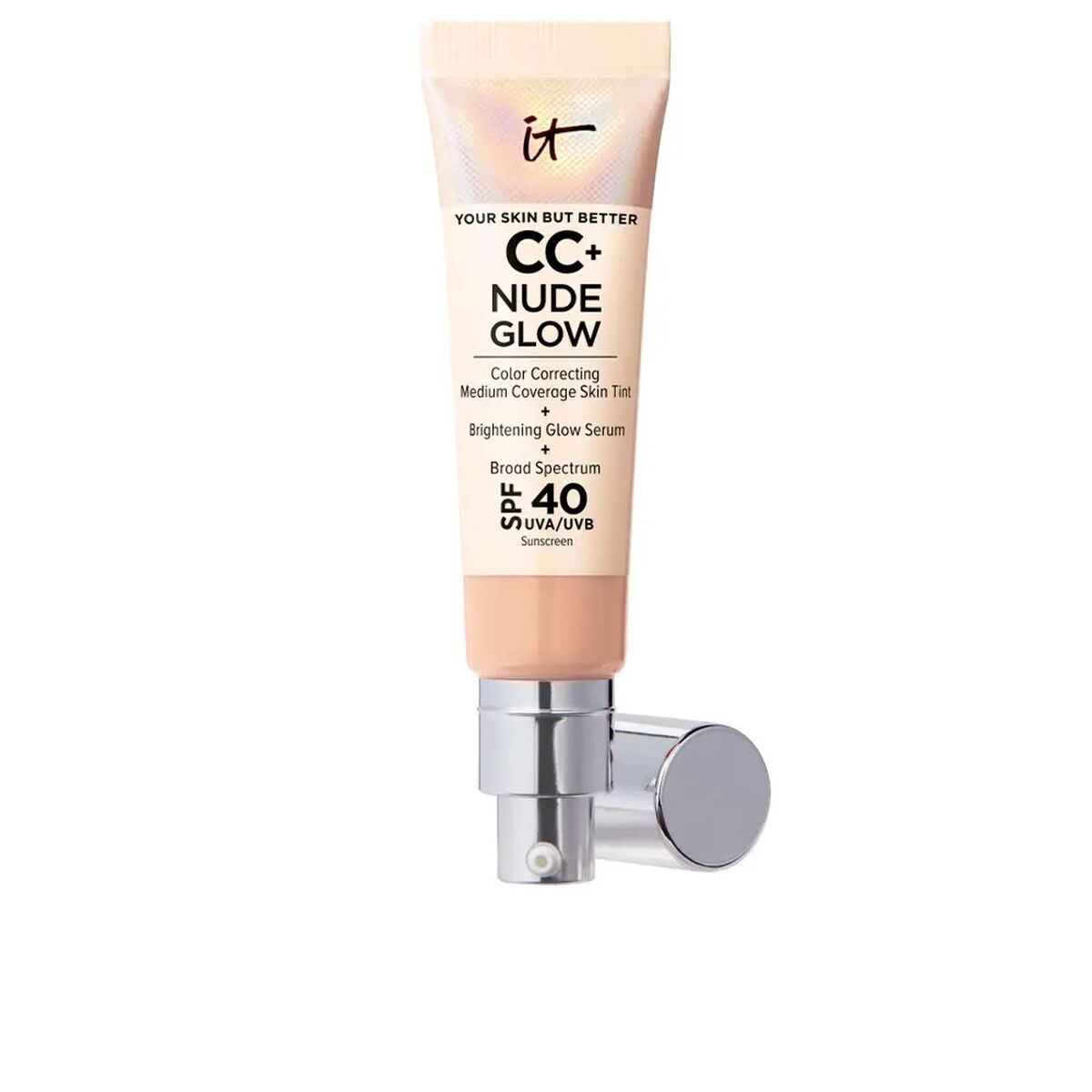 Кремовая основа для макияжа It Cosmetics CC+ Nude Glow нейтральный средний Spf 40 32 мл
Кремовая основа для макияжа It Cosmetics CC+ Nude Glow нейтральный средний Spf 40 32 мл