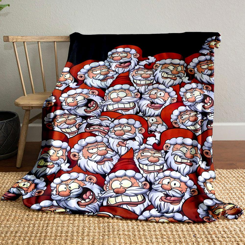 Cartoon Santa Crowded Pattern Blanket bedroom Blanket for Livingroom Couch lunch break Soft throw for Friend s festival Gift 80cm x 120cm
Cartoon Santa Crowded Pattern Blanket bedroom Blanket for Livingroom Couch lunch break Soft throw for Friend s festival Gift 80cm x 120cm